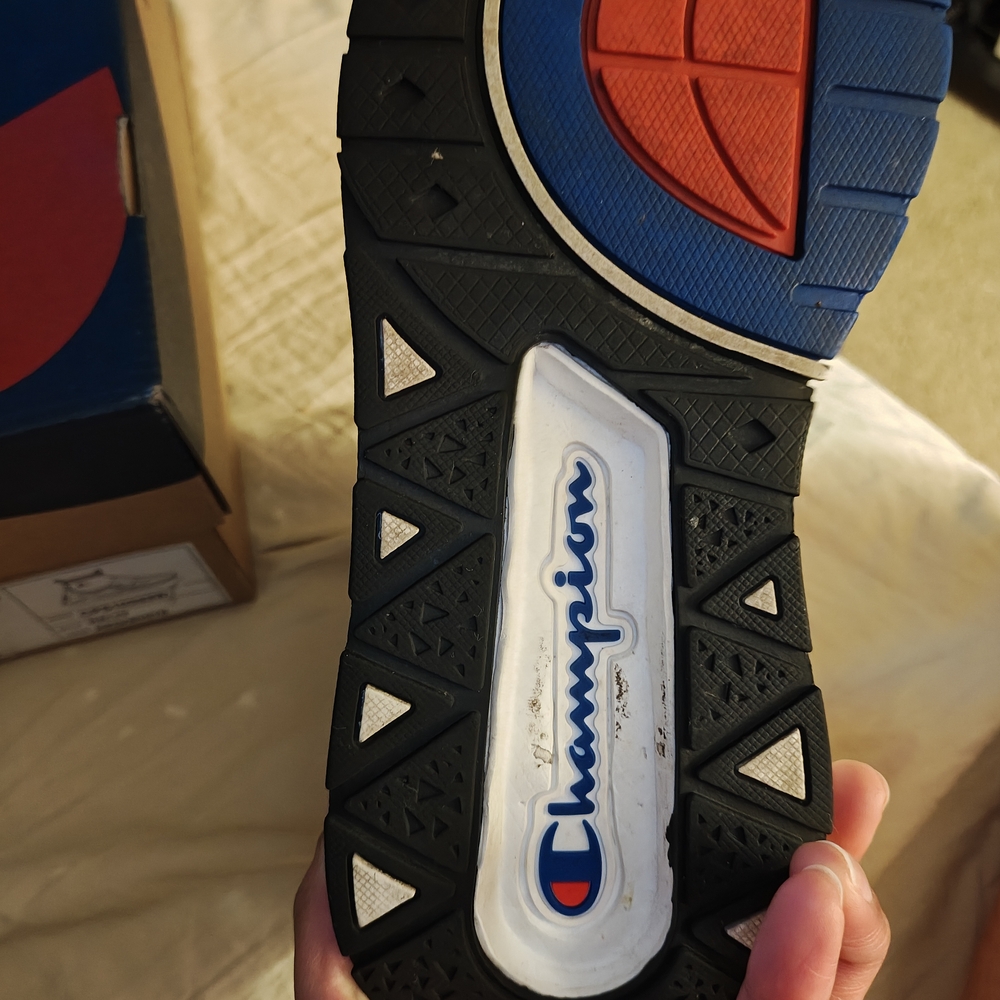 Champion Kids' Black and Blue Sneakers